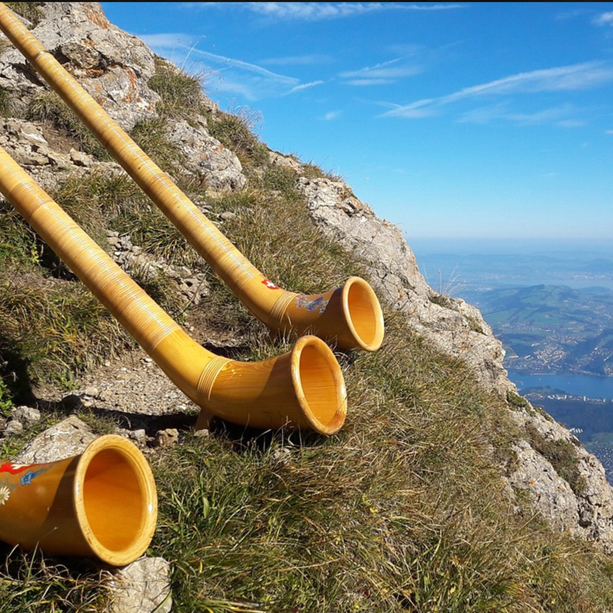 Schweiz Alphorn