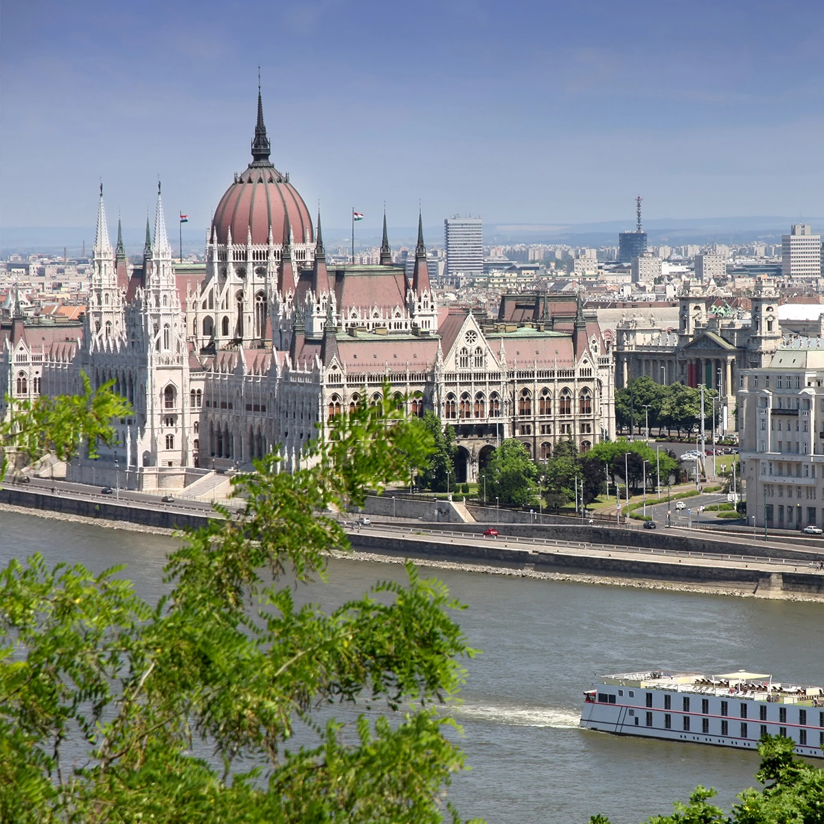 Budapest an der Donau